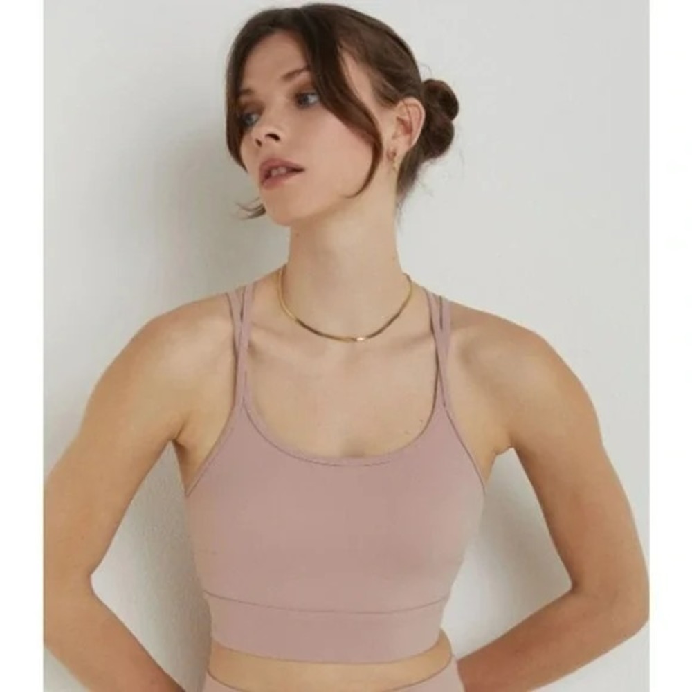 Varley‎ Blush Pink Frances Bra